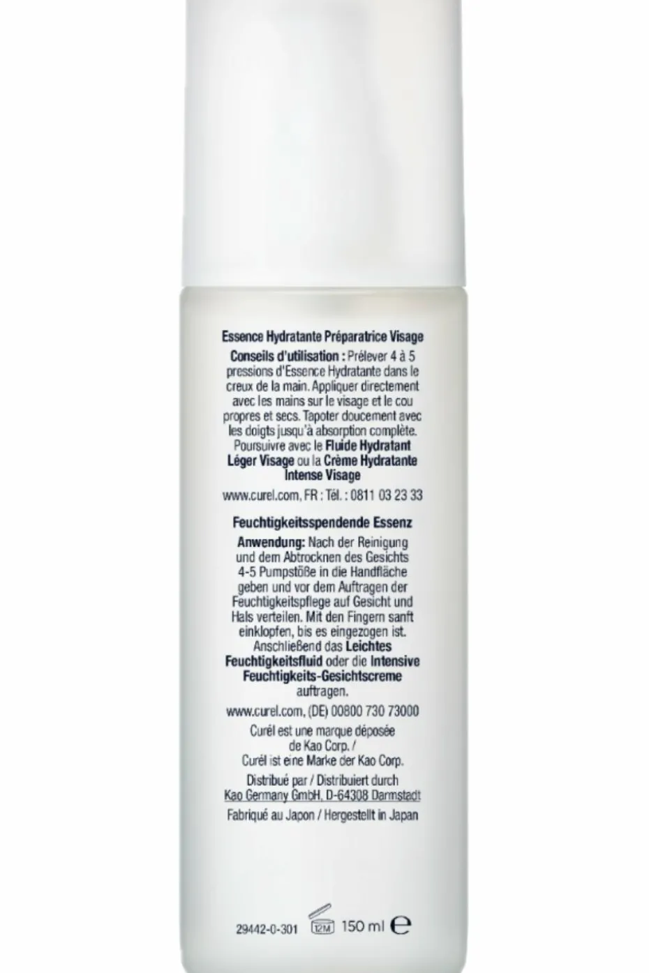 Essence hydratante préparatrice visage