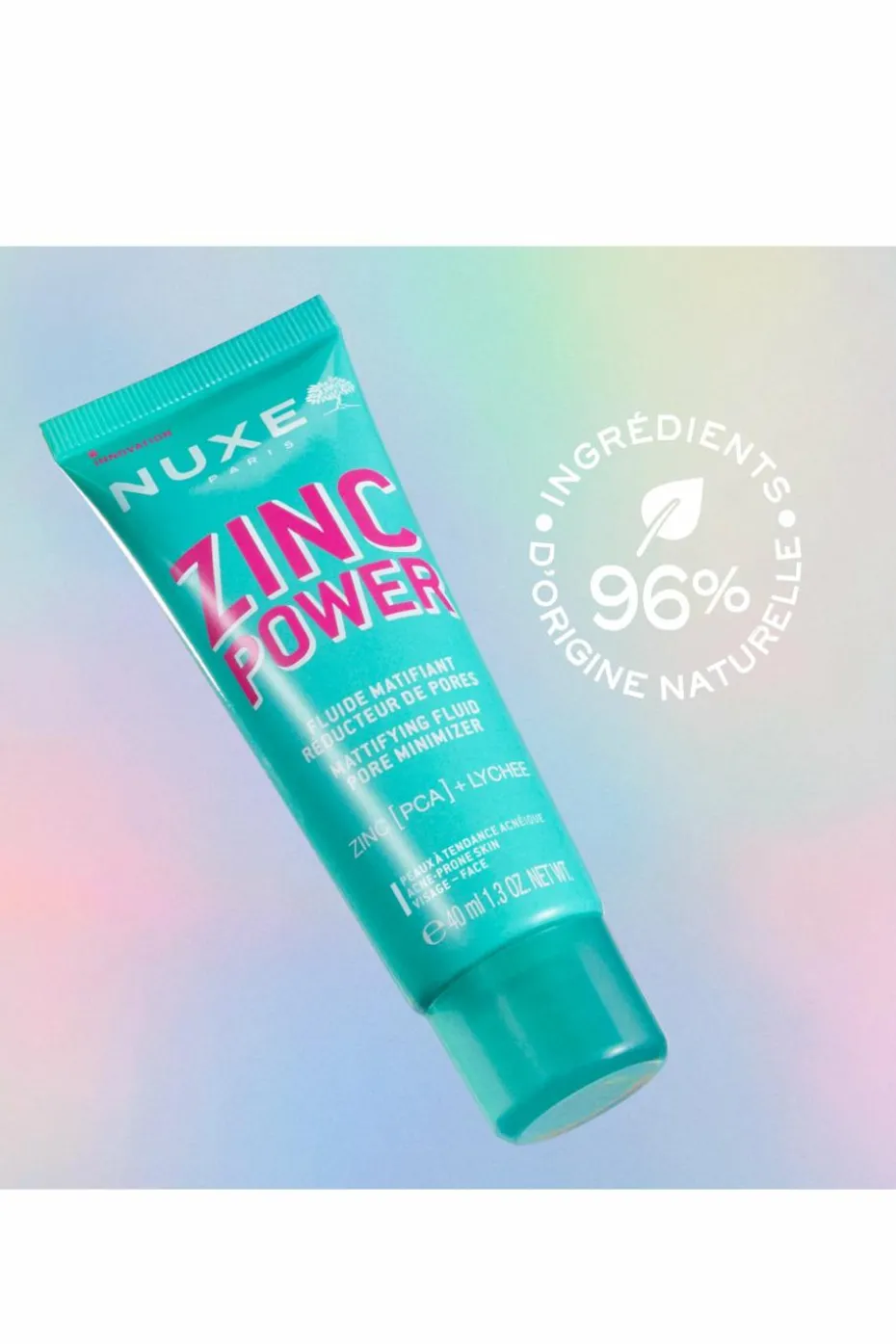 Fluide matifiant réducteur de pores Zinc Power