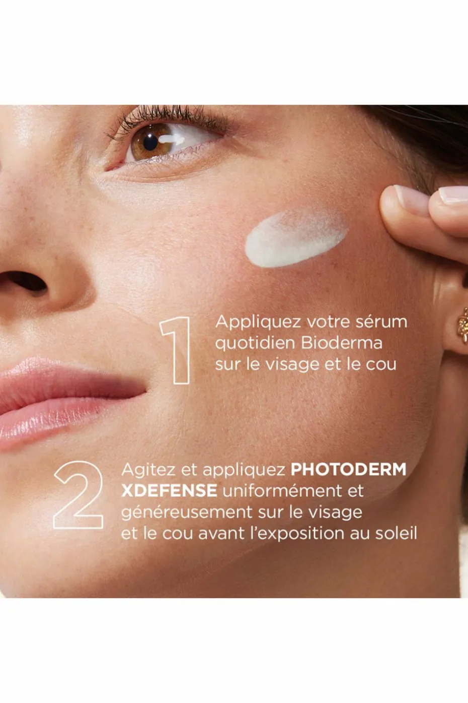 Fluide visage non teinté Photoderm Xdefense SPF50+