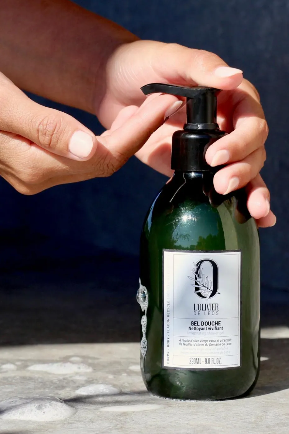 Gel douche nettoyant vivifiant