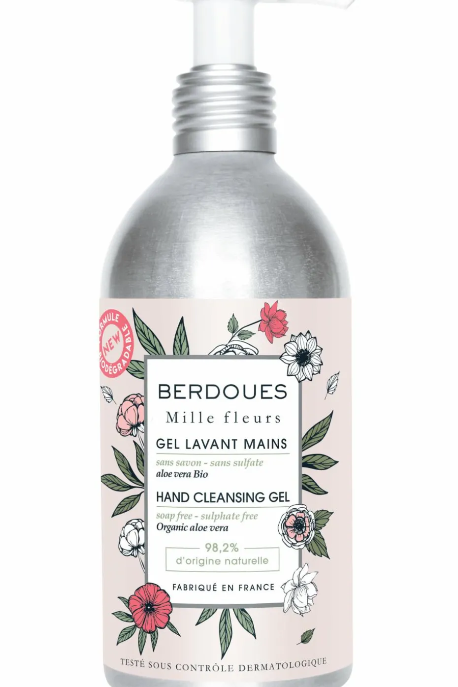Gel lavant mains Mille Fleurs