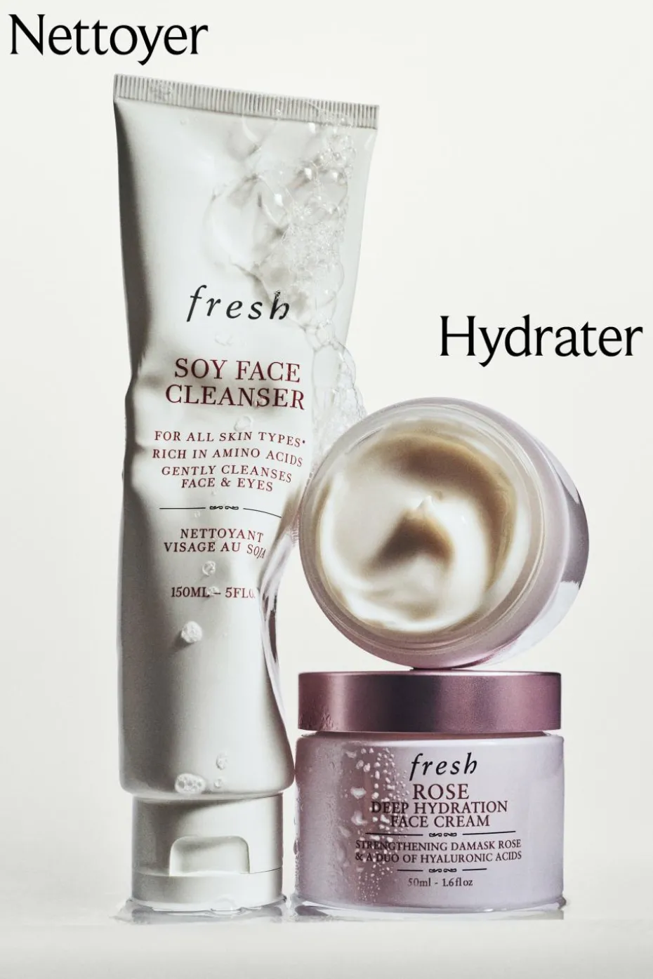 Gel nettoyant visage Soy
