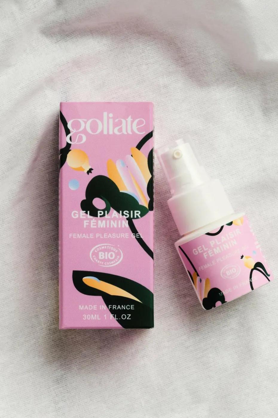 Gel orgasmique féminin bio