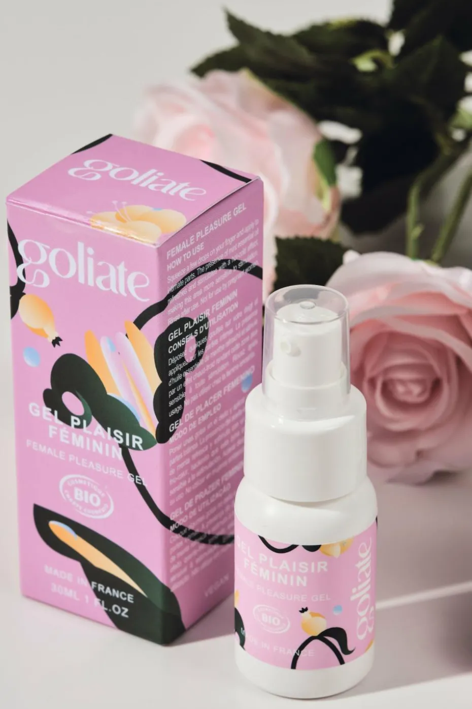 Gel orgasmique féminin bio