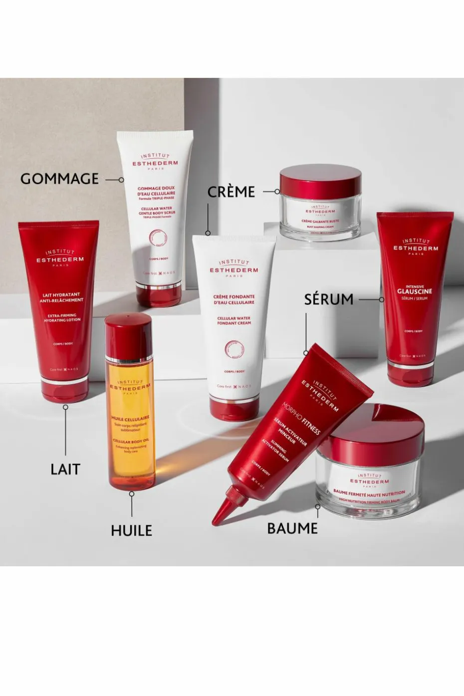 Gommage corps doux d’eau cellulaire