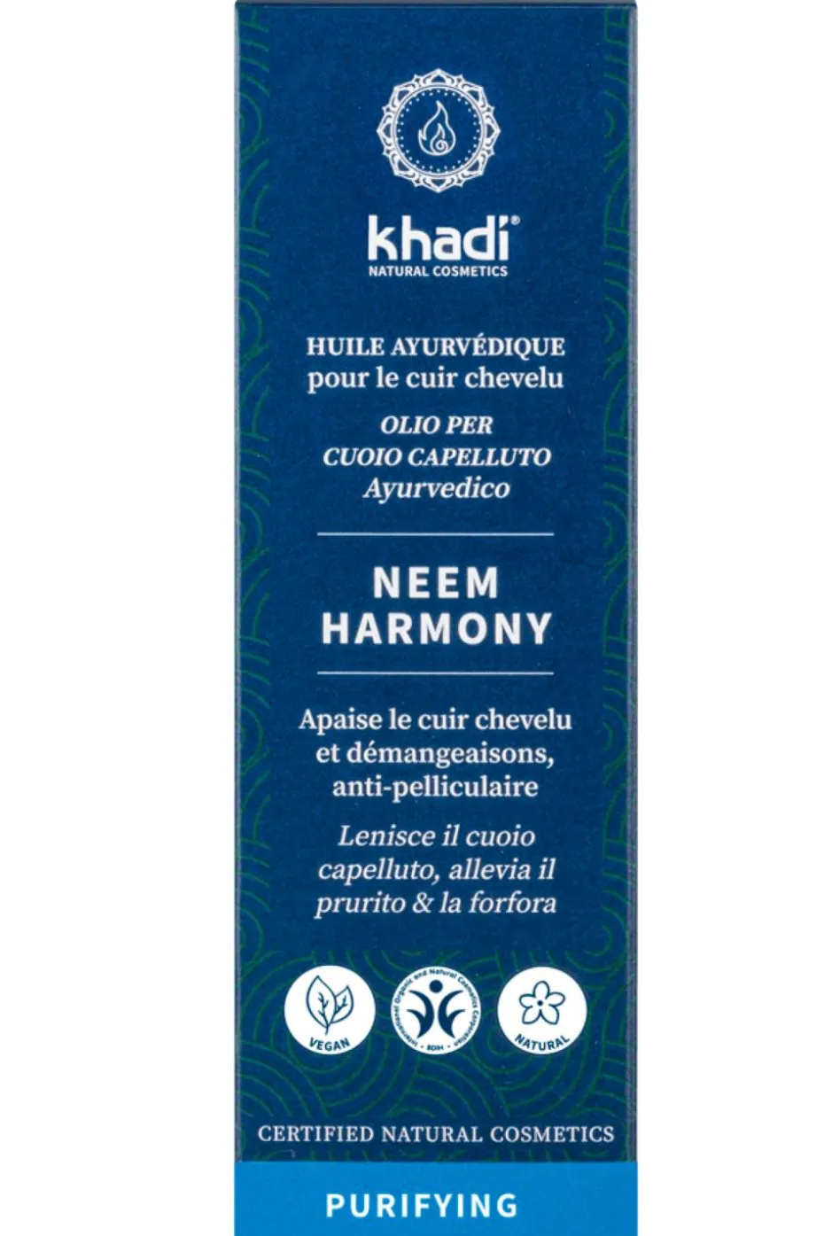 Huile capillaire purifiante Neem