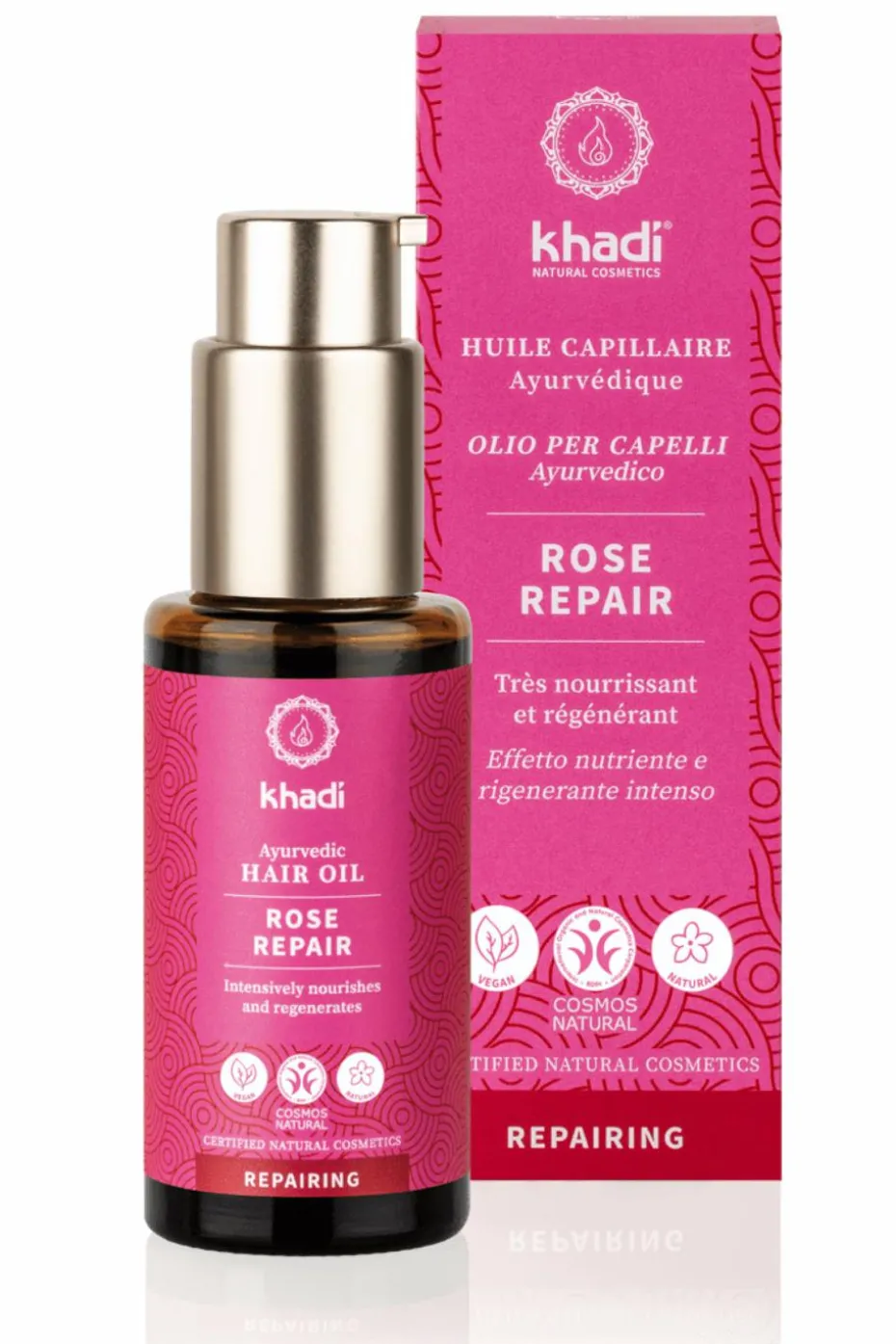 Huile capillaire régénérante et réparatrice Rose Repair