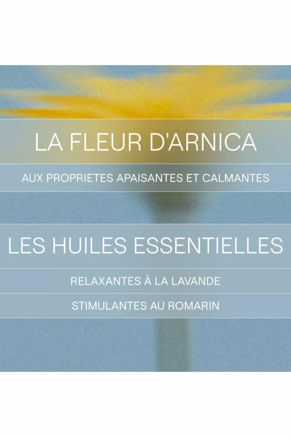 Huile de massage à l’arnica