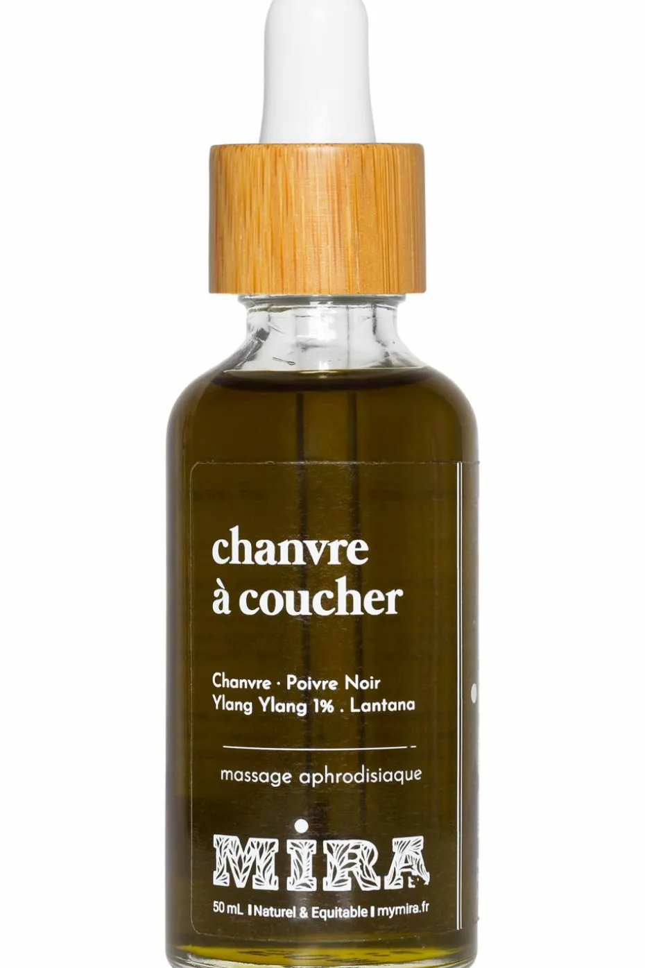 Huile de massage Chanvre à coucher