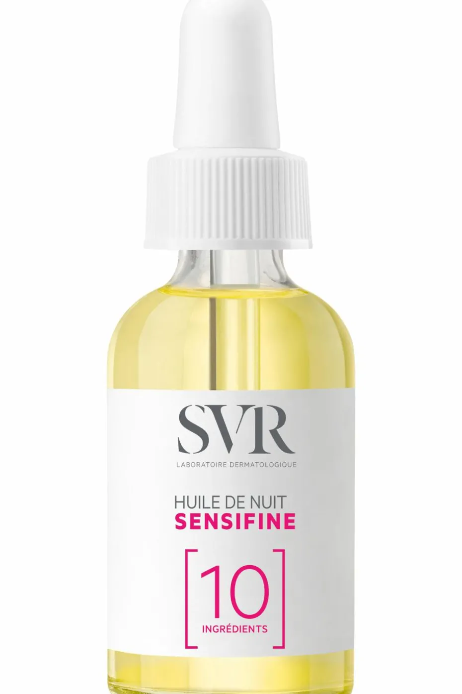 Huile de nuit réparatrice apaisante, peaux sensibles, poly-allergiques Sensifine