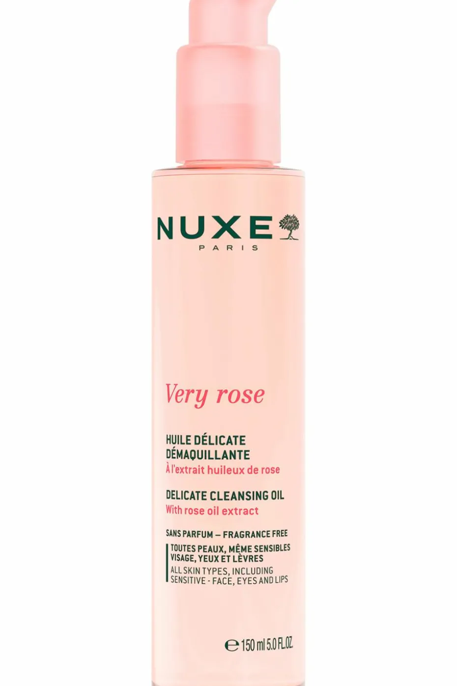 Huile délicate démaquillante Very Rose