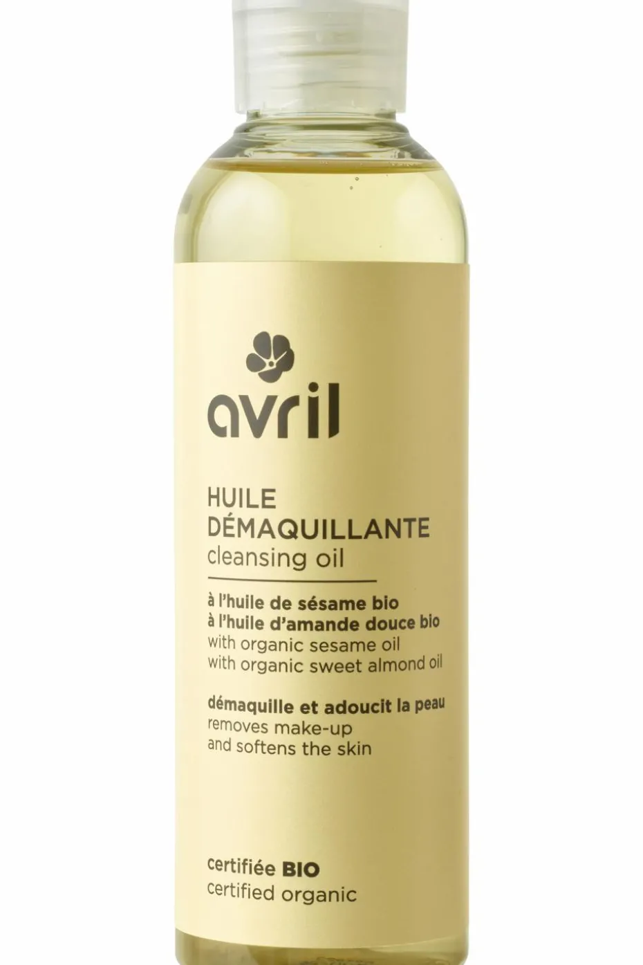 Huile démaquillante bio
