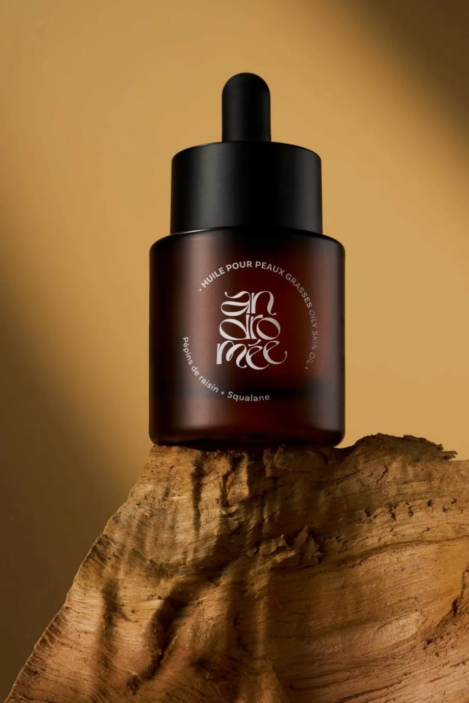 Huile pour peaux grasses aux pépins de raisin et squalane