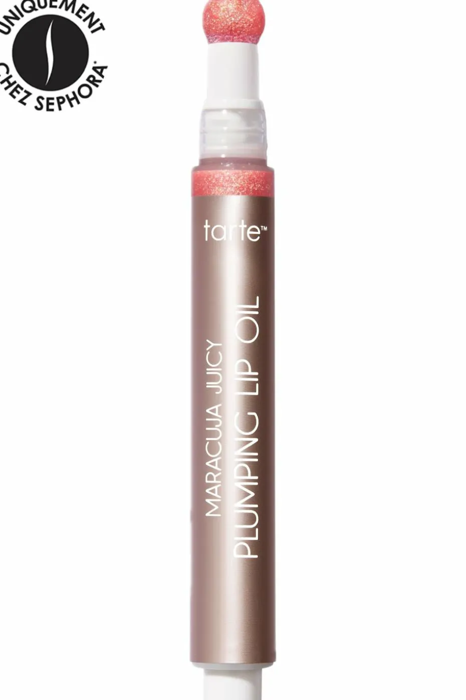 Huile repulpante pour les lèvres Shimmering Rose Maracuja
