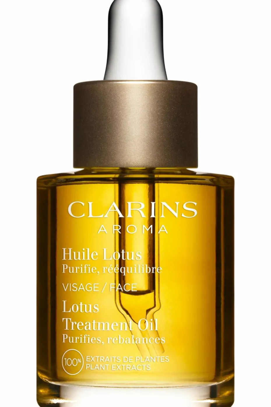 Huile visage purifiante Lotus