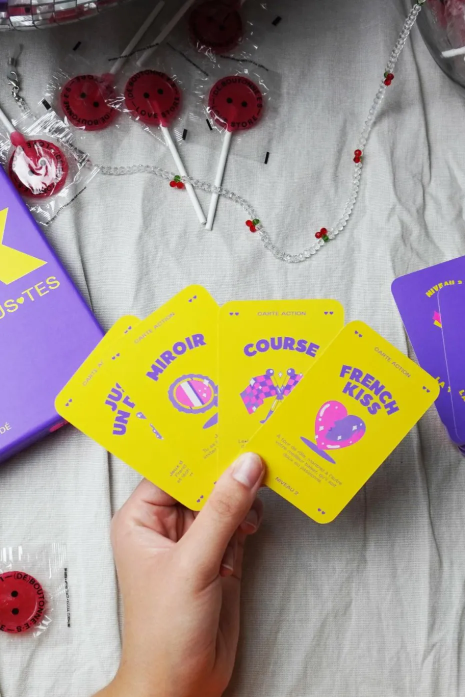Jeu de cartes érotique Smack