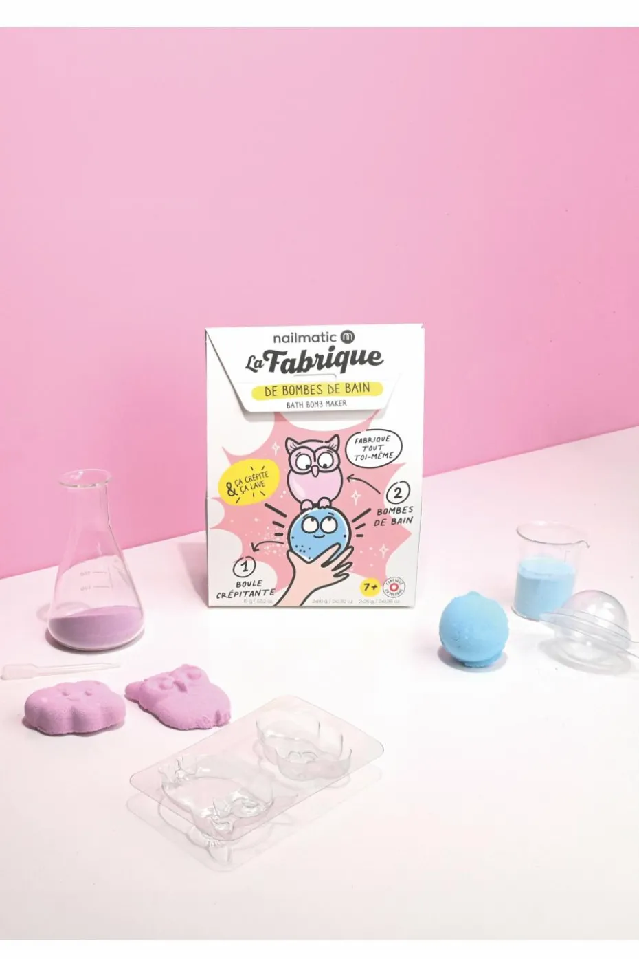 Kit Fabrique de bombes de bain enfant