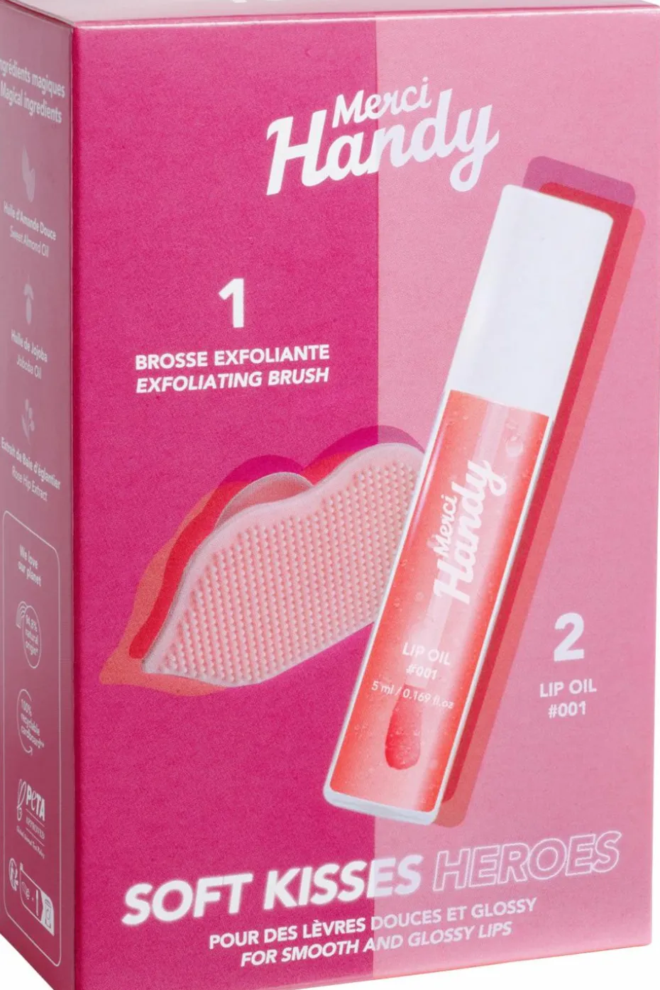 Kit lèvres Soft Kisses Heroes