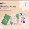 Kit rendez-vous 3 préservatifs + 1 lubrifiant