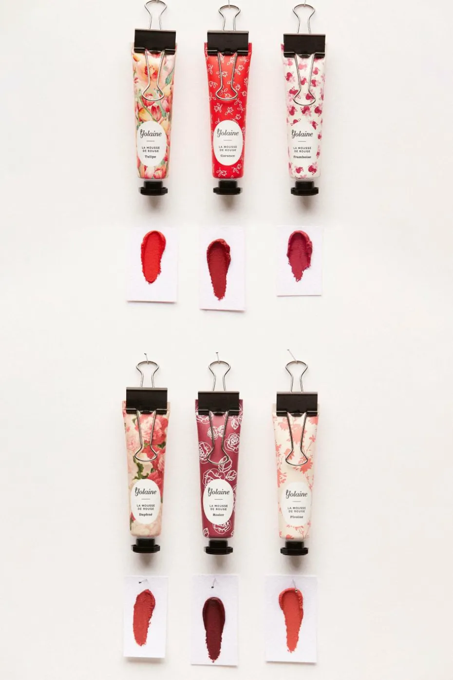 La mousse de rouge