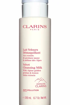 Lait velours démaquillant aux extraits de gentiane jaune & mélisse des Alpes