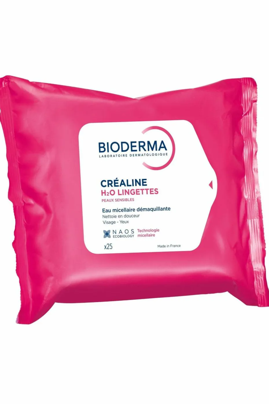 Lingettes démaquillante Créaline H20