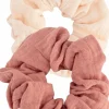 Lot de 2 chouchous en gaze de coton