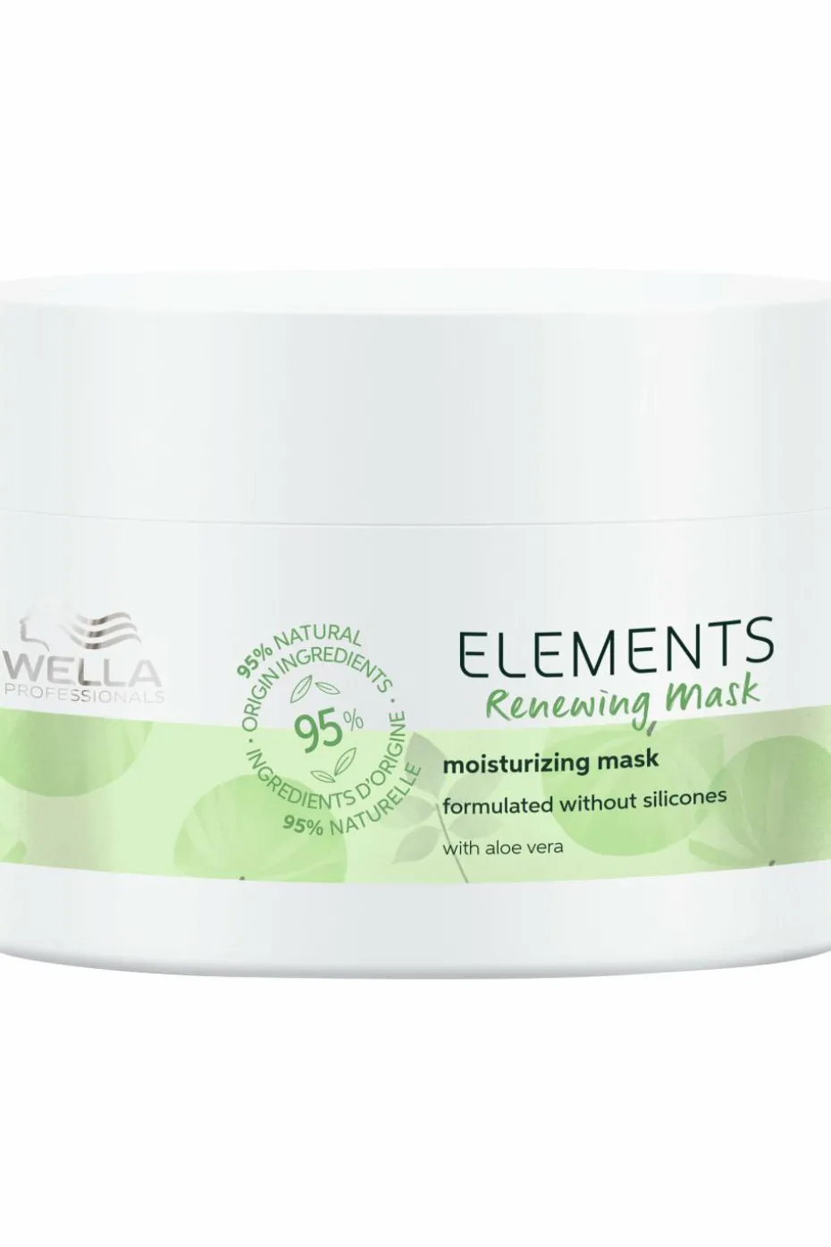 Masque cheveux hydratant sans silicone pour tous types de cheveux Elements