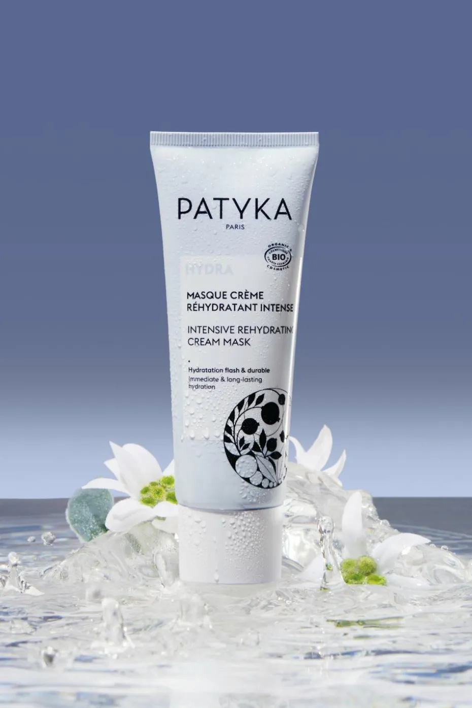 Masque crème réhydratant intense