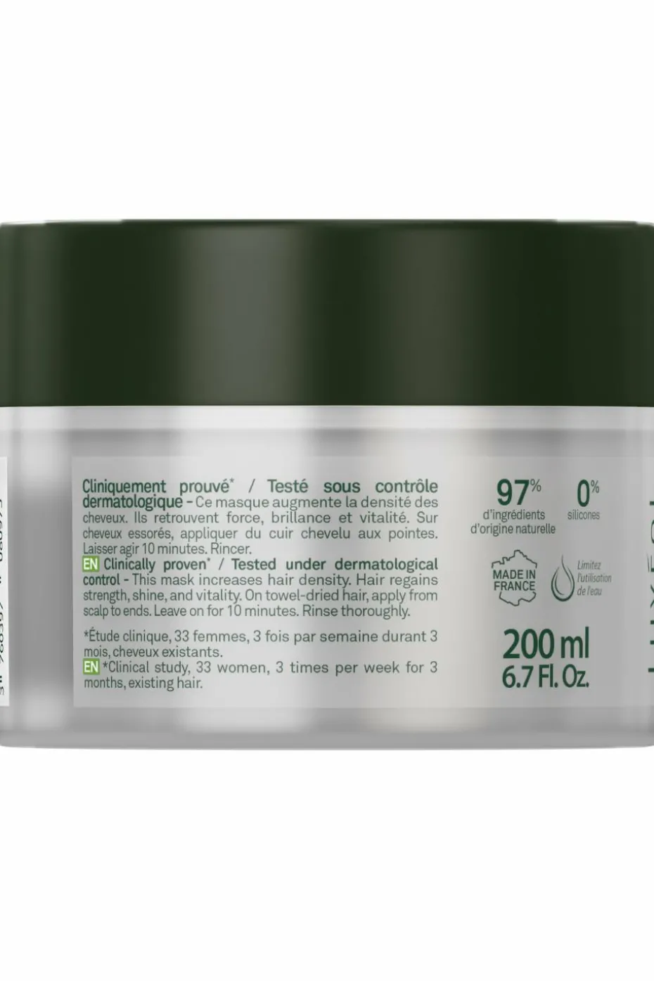 Masque densité