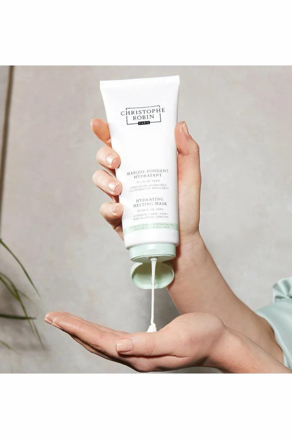 Masque fondant hydratant à l’aloe vera