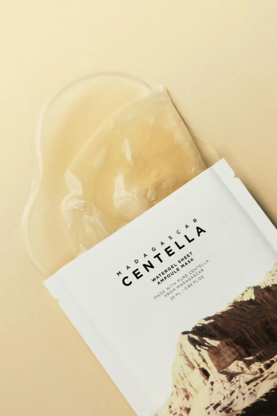 Masque hydrogel apaisant à la centella asiatica