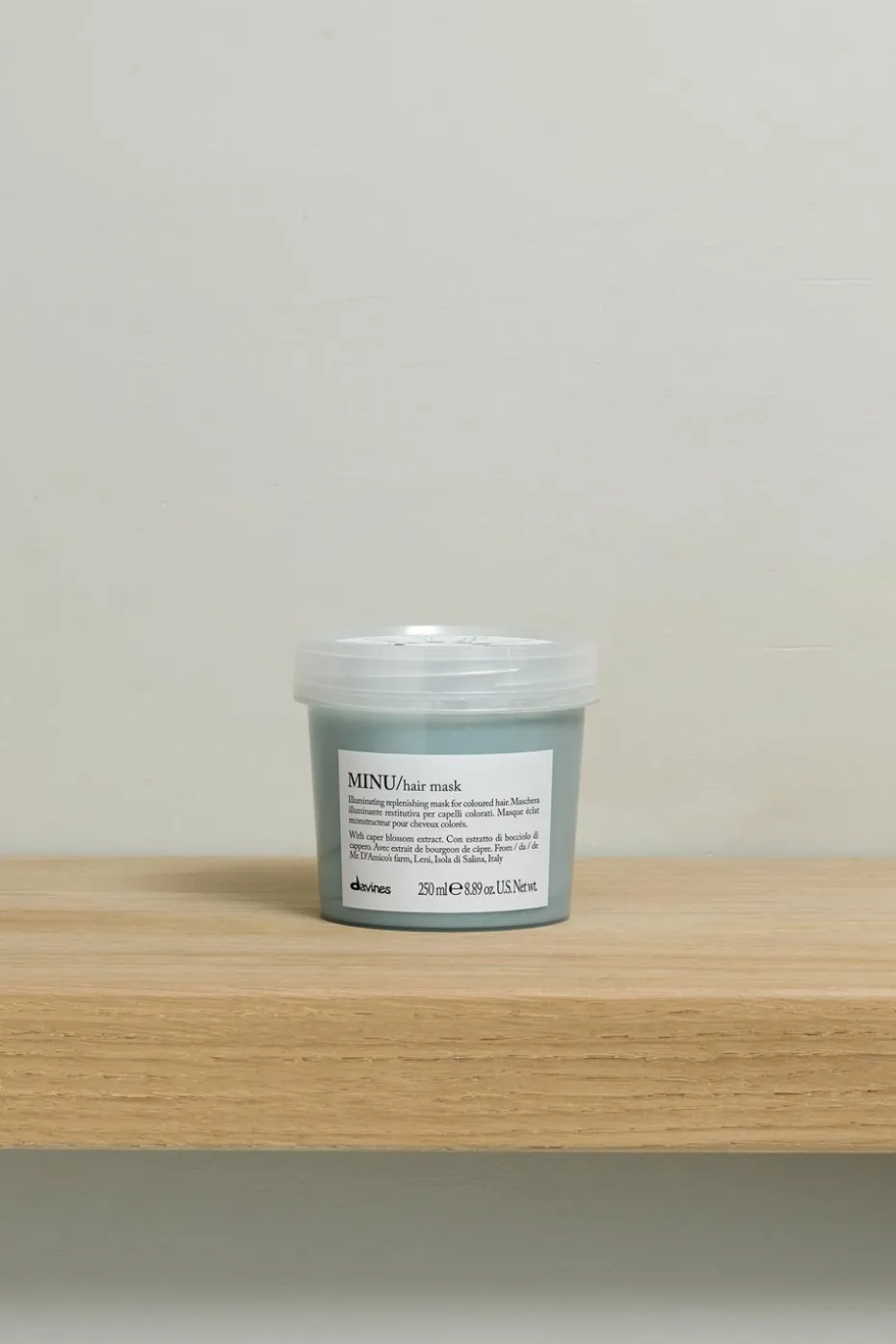 Masque régénerant pour cheveux colorés Minu
