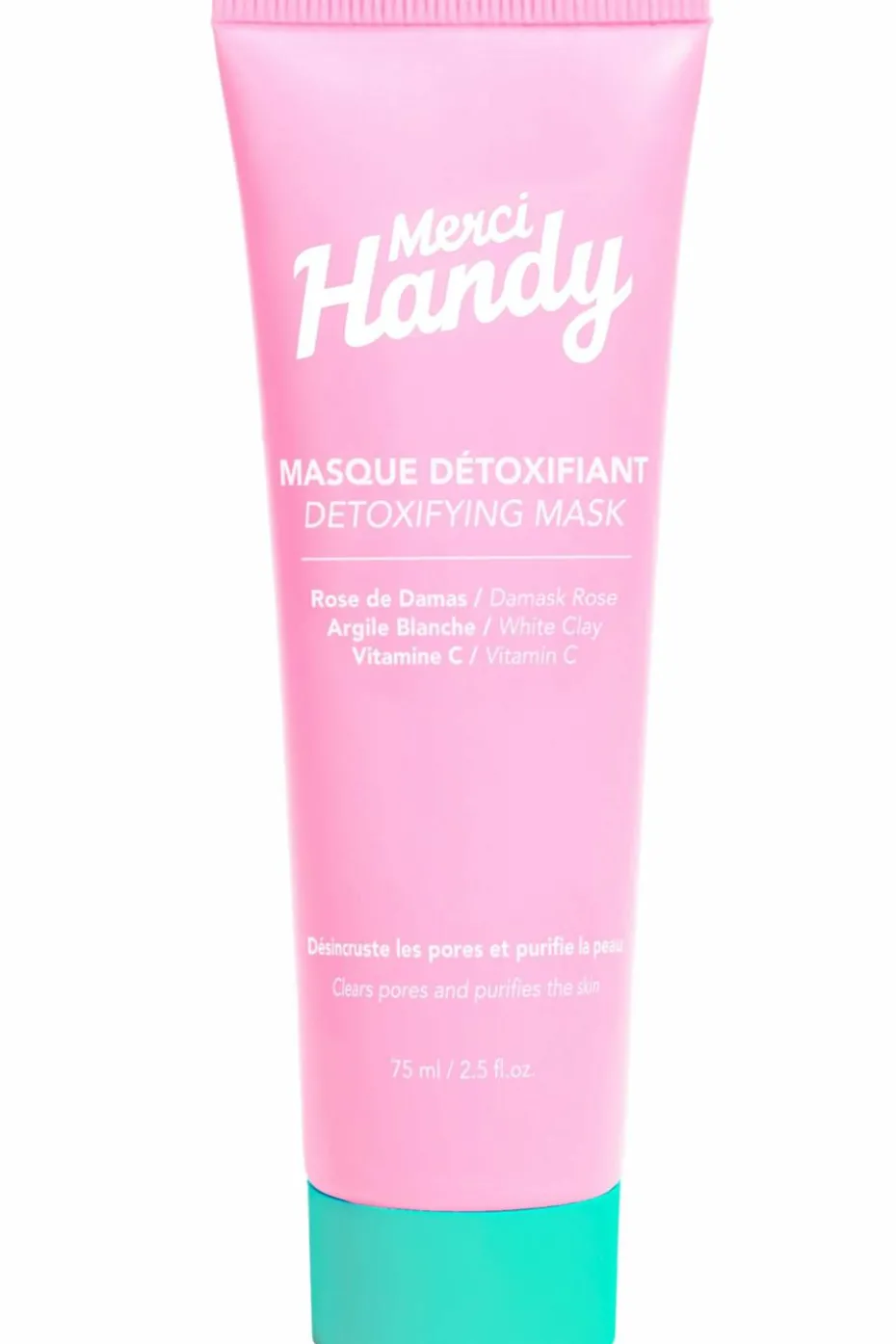 Masque rose à l’argile détoxifiant