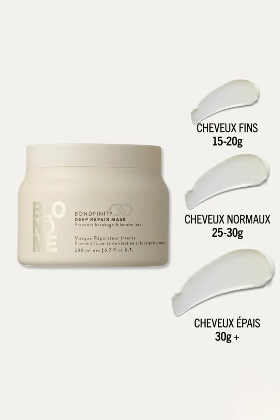 Masque réparateur intense BlondMe