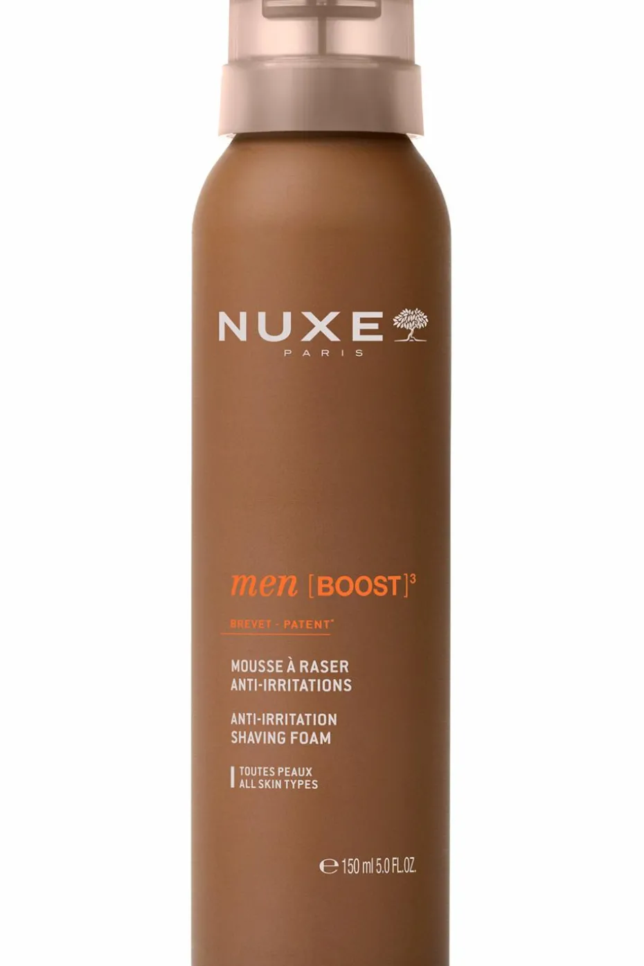 Mousse à raser anti-irritations Men boost