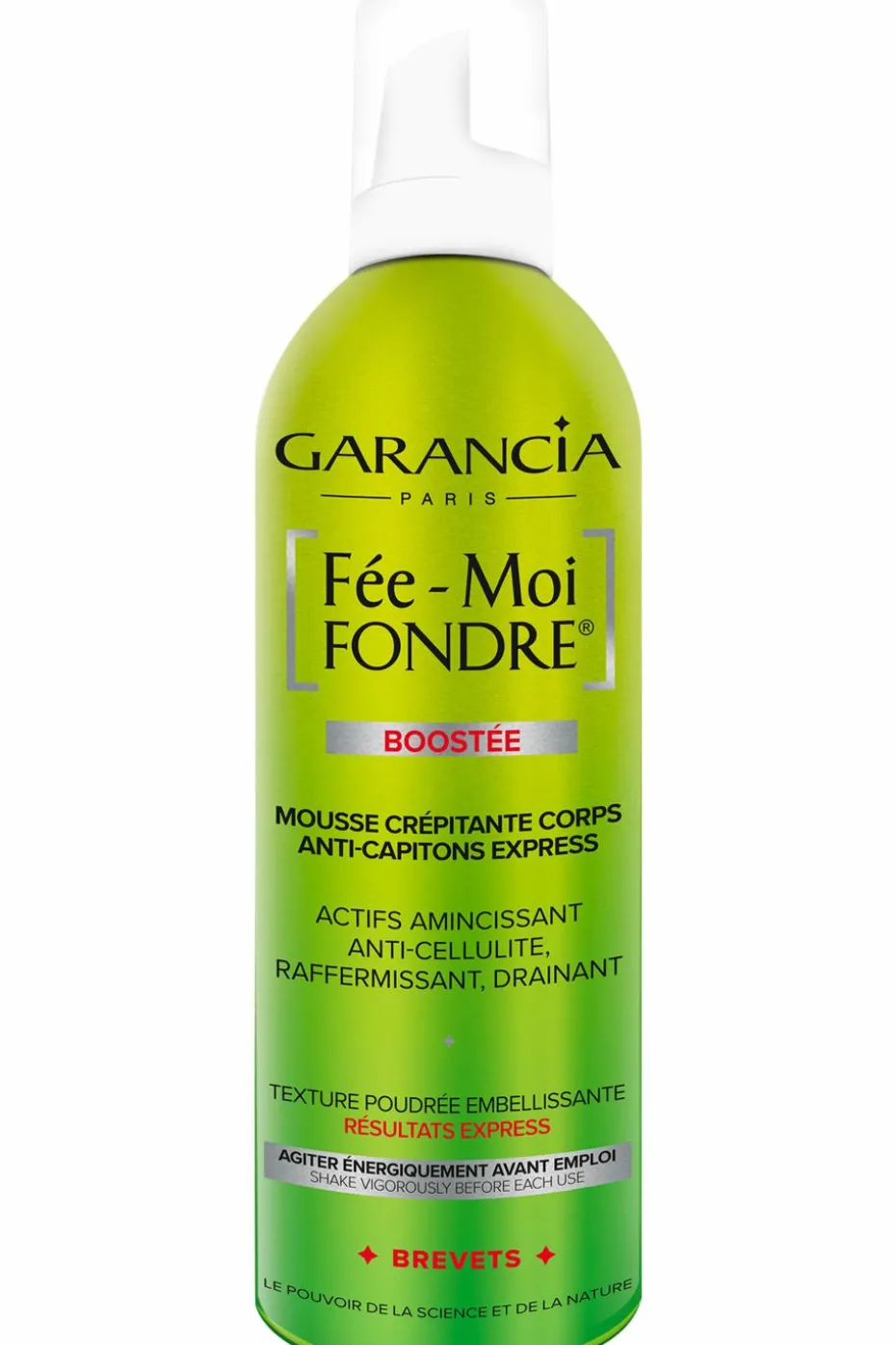 Mousse crépitante corps amincissante Fée-Moi Fondre Boostée