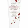 Nettoyant visage à la fraise et au sucre