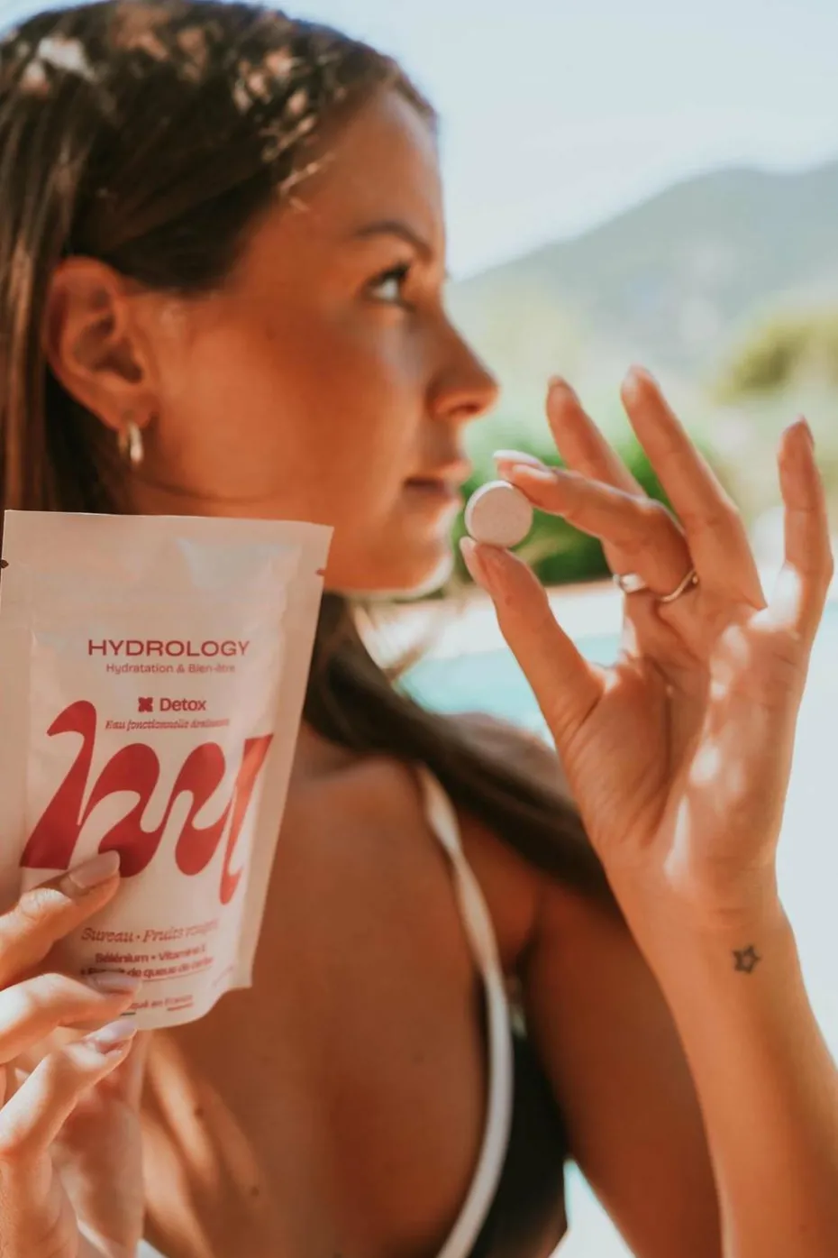 Pastille d’hydratation goût sureau fruits rouges drainante Detox