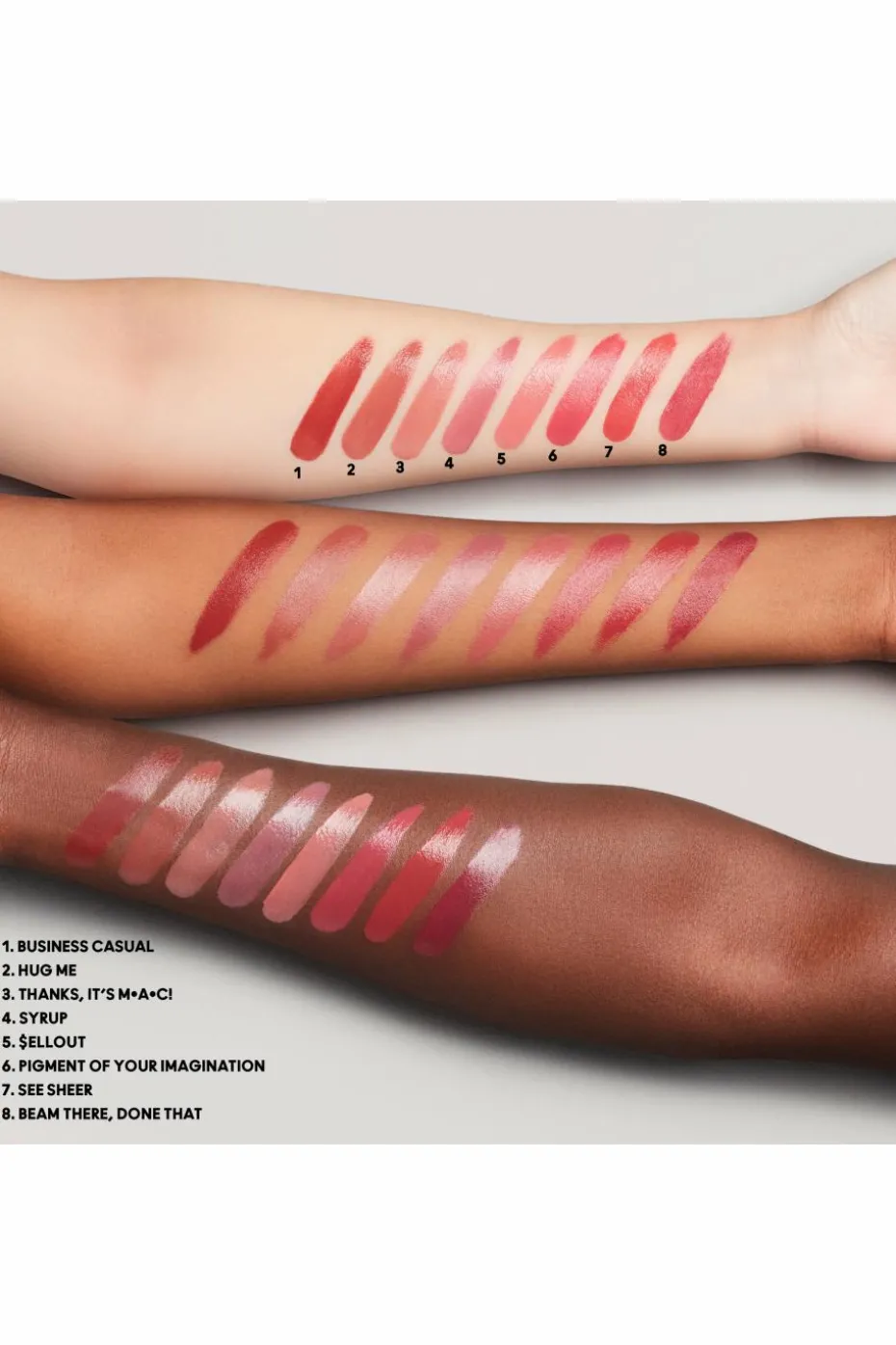 Rouge à lèvres brillant Lustreglass Lipstick