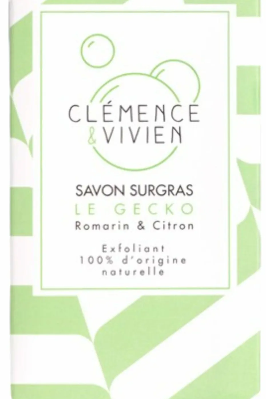 Savon solide exfoliant le Gecko