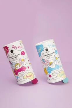 Sels de bain moussants Bleu
