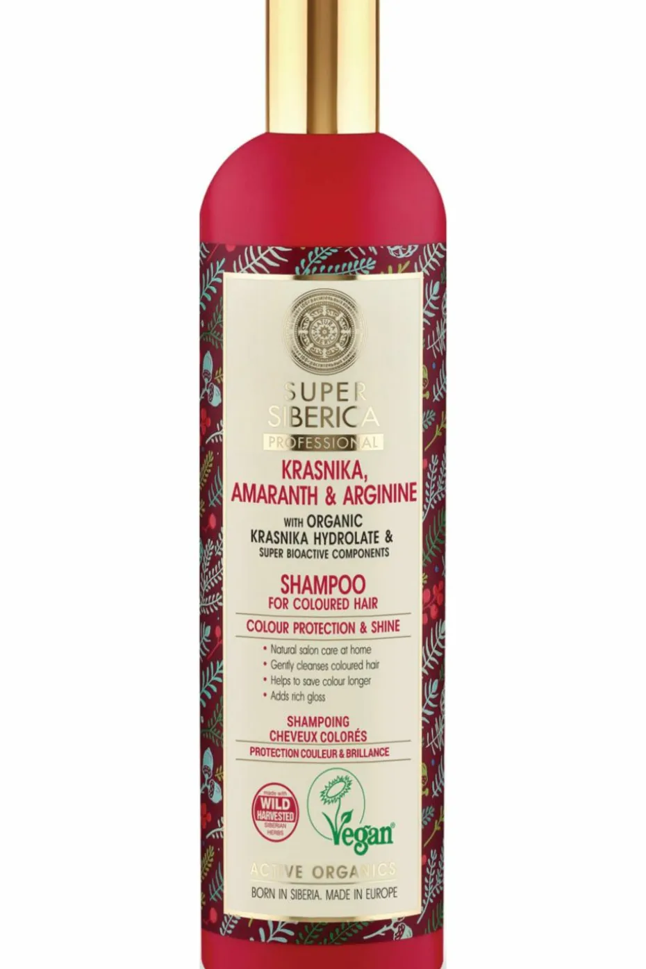 Shampoing cheveux colorés Super Siberica