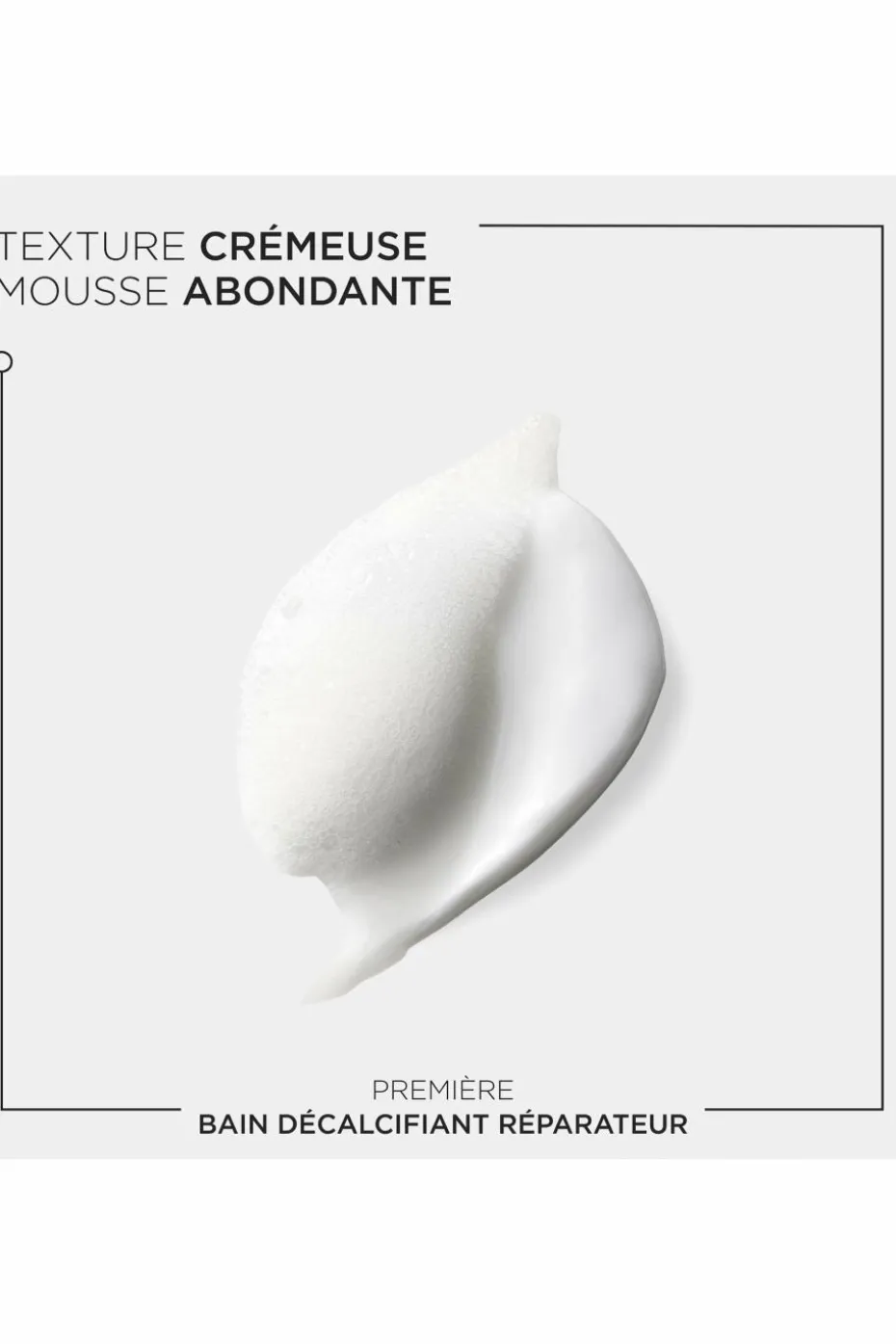 Shampoing décalcifiant réparateur rechargeable pour cheveux abîmés Première