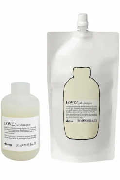 Shampoing disciplinant rechargeable pour cheveux ondulés et bouclés Love Curl