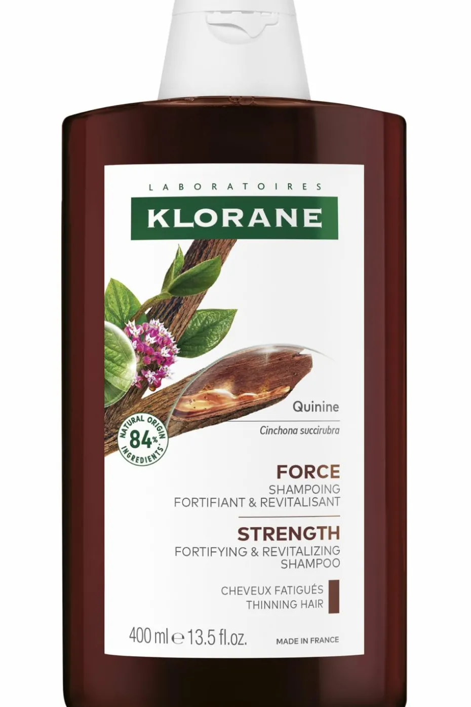 Shampoing fortifiant à la Quinine & Edelweiss bio