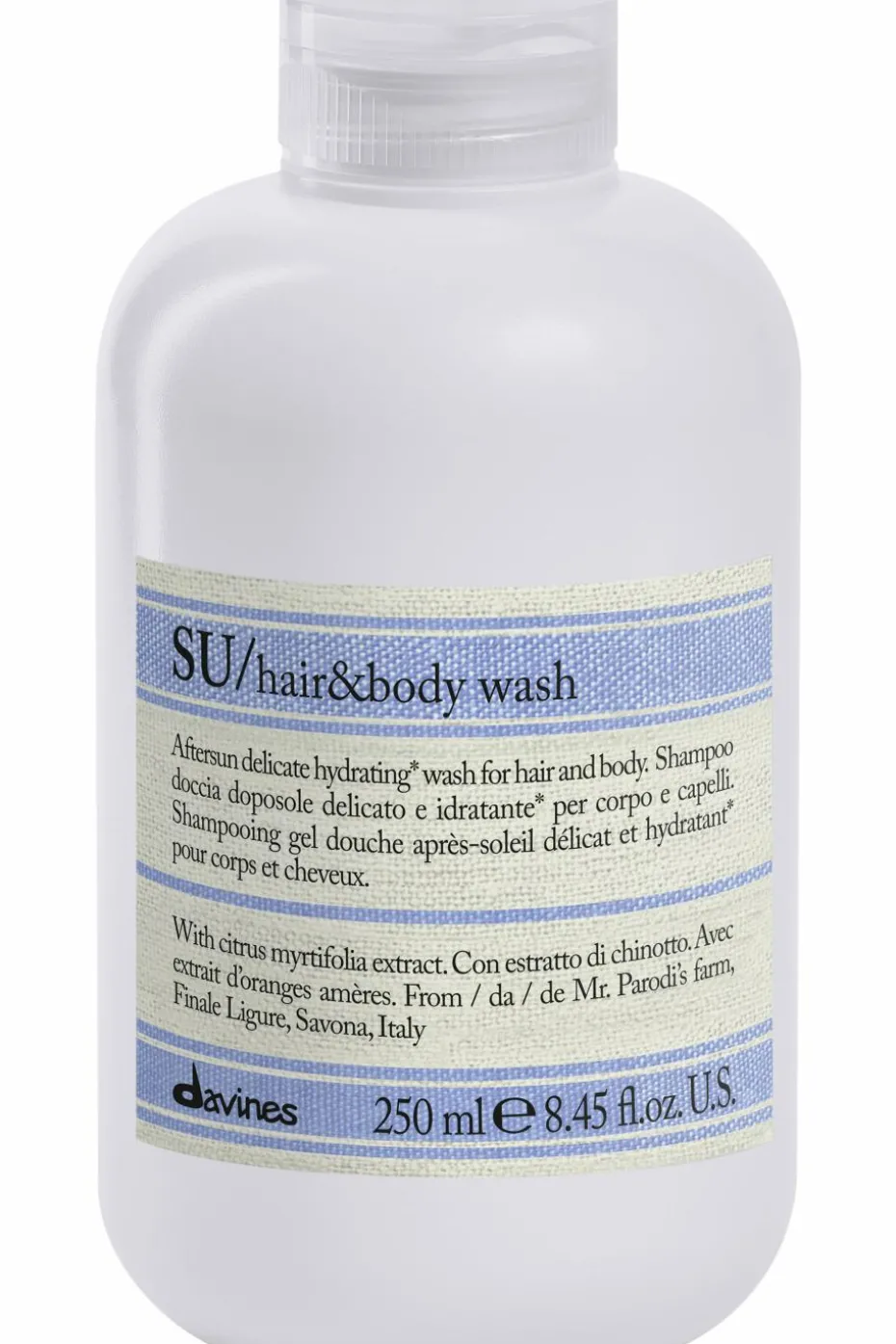 Shampoing Gel Douche après-soleil corps et cheveux Su