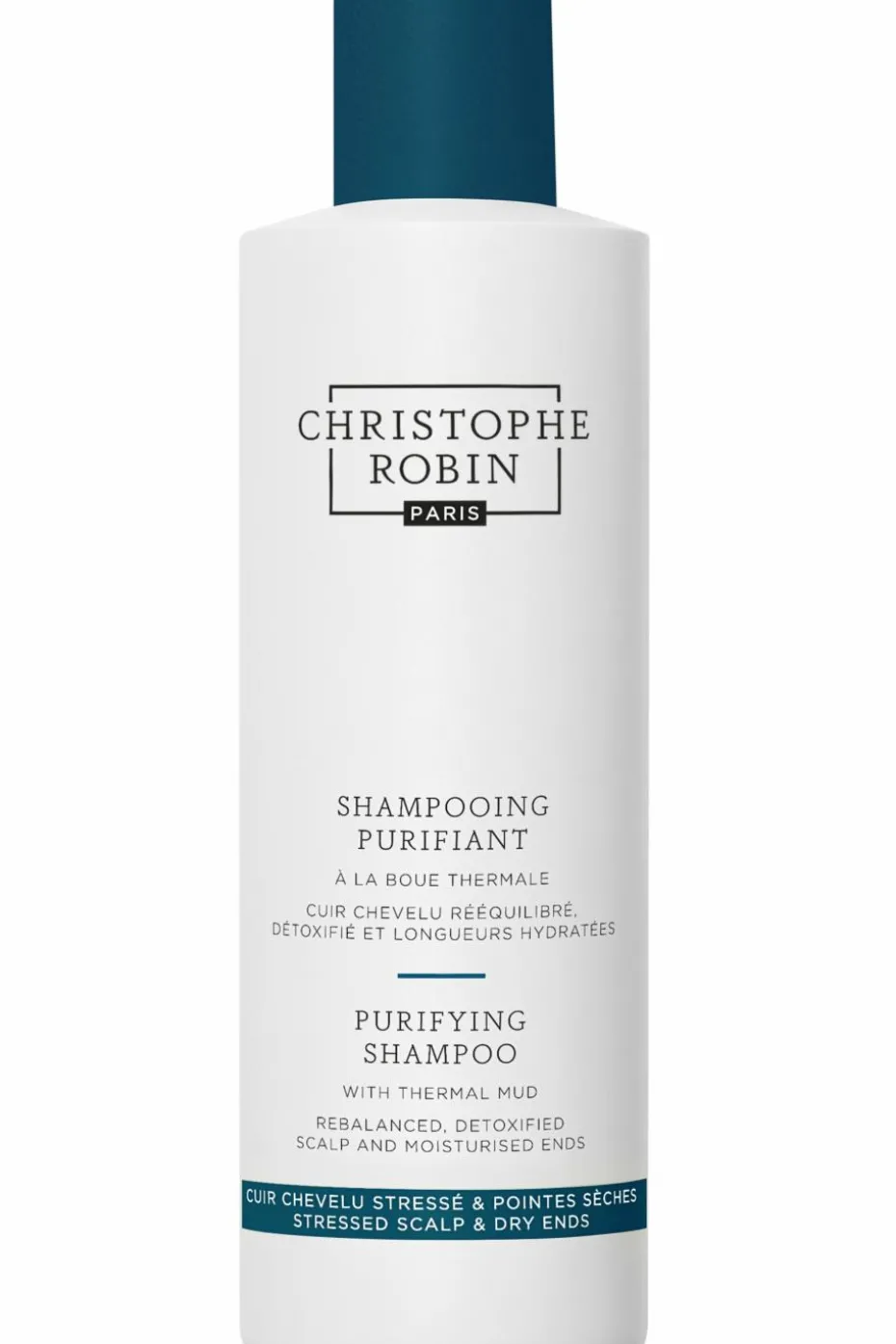 Shampoing purifiant à la boue thermale