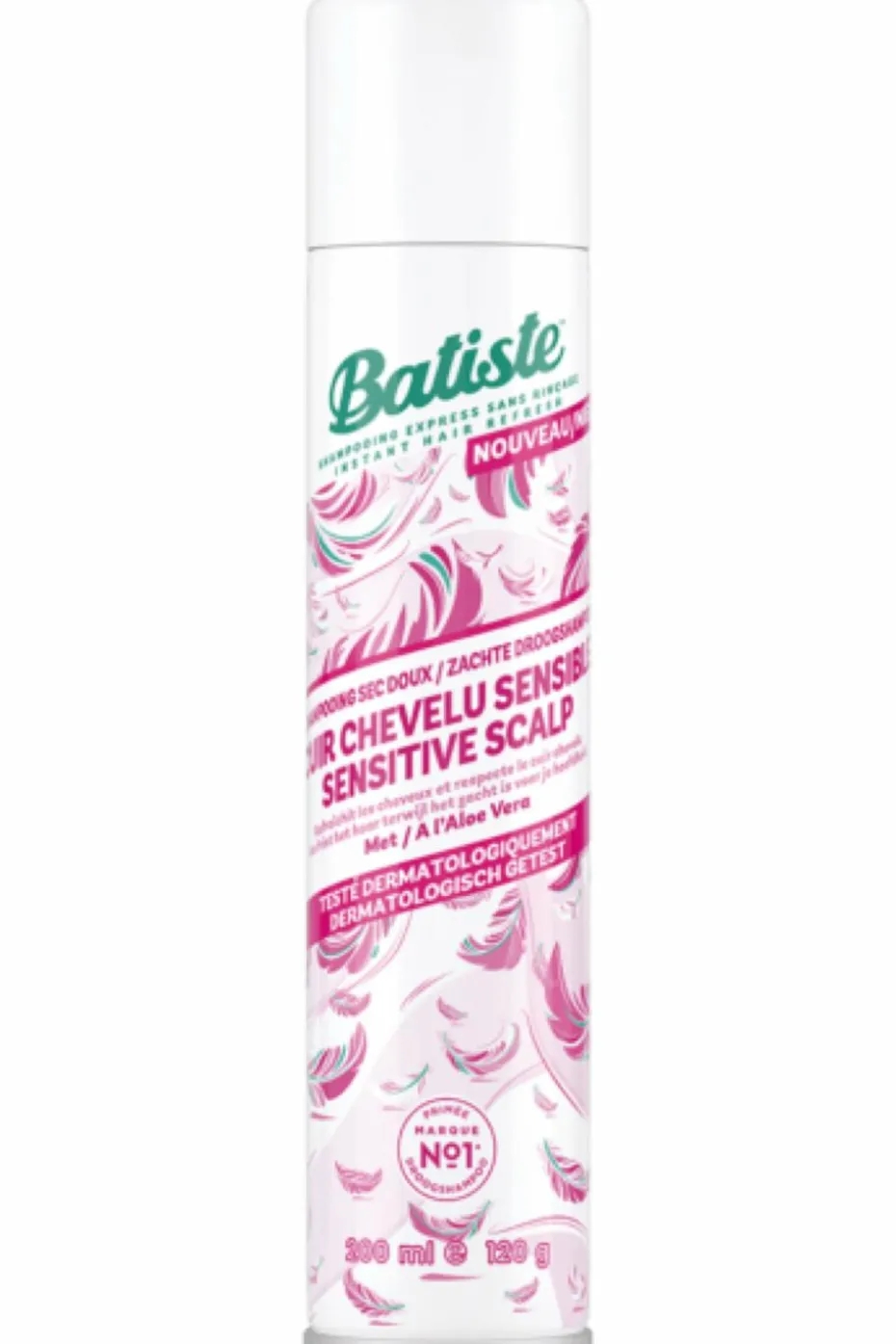 Shampoing sec cuir chevelu sensible parfumé