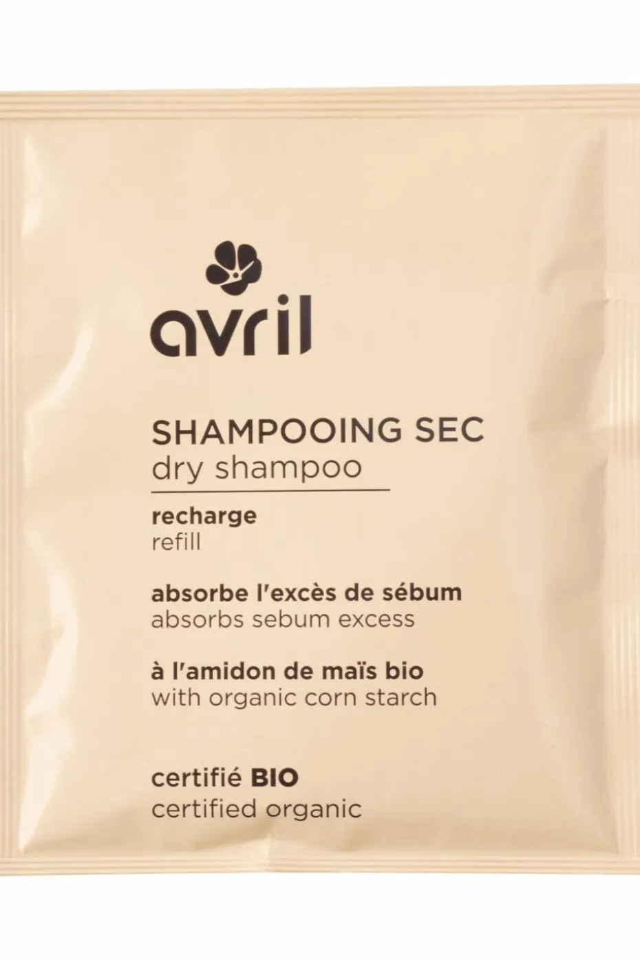 Shampoing sec en poudre rechargeable